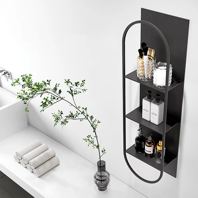 3-Layer Wall Cabinet Arc Front at Square Rear